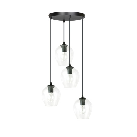 Lampa wisząca  ISTAR 4 BL PREMIUM TRANSPARENT 679/4PREM EMIBIG