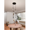 Lampa wisząca  ISTAR 4 BL PREMIUM TRANSPARENT 679/4PREM EMIBIG