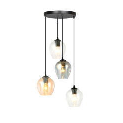 Lampa wisząca  ISTAR 4 BL PREMIUM MIX 682/4PREM EMIBIG