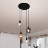 Lampa wisząca  ISTAR 4 BL PREMIUM MIX 682/4PREM EMIBIG