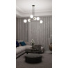Lampa wisząca OGNIS 6 BLACK 966/6 EMIBIG