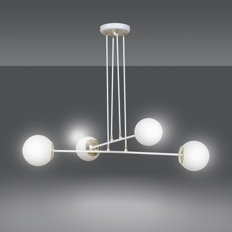 Lampa wisząca OGNIS 4 WHITE 967/4 EMIBIG