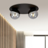 Lampa sufitowa  SOLAR 2 BLACK/GRAFIT 1128/2 EMIBIG