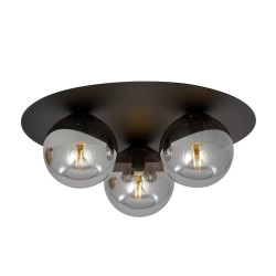 Lampa sufitowa  SOLAR 3 BLACK/GRAFIT 1128/3 EMIBIG