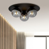 Lampa sufitowa  SOLAR 3 BLACK/GRAFIT 1128/3 EMIBIG