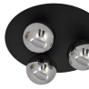 Lampa sufitowa  SOLAR 3 BLACK/GRAFIT 1128/3 EMIBIG