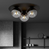 Lampa sufitowa  SOLAR 3 BLACK/GRAFIT 1128/3 EMIBIG