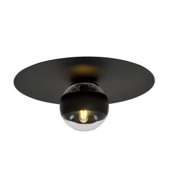 Lampa sufitowa  SOLAR 1 BLACK/STRIPE 1129/1 EMIBIG