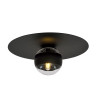 Lampa sufitowa  SOLAR 1 BLACK/STRIPE 1129/1 EMIBIG