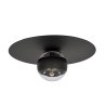 Lampa sufitowa  SOLAR 1 BLACK/STRIPE 1129/1 EMIBIG