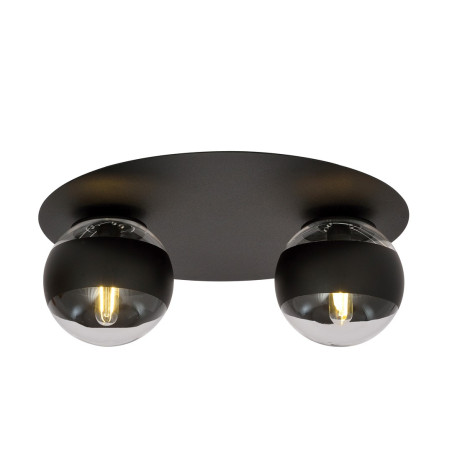 Lampa sufitowa  SOLAR 2 BLACK/STRIPE 1129/2 EMIBIG