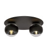 Lampa sufitowa  SOLAR 2 BLACK/STRIPE 1129/2 EMIBIG