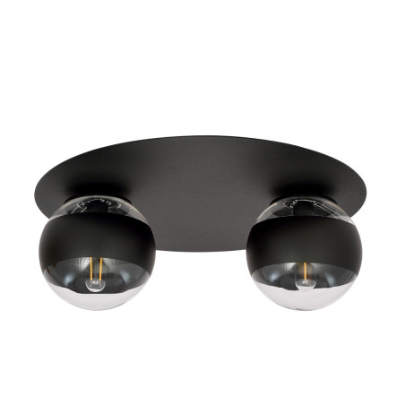 Lampa sufitowa  SOLAR 2 BLACK/STRIPE 1129/2 EMIBIG