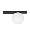 Lampa sufitowa  FIT 1 BLACK/OPAL 1124/1 EMIBIG