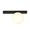 Lampa sufitowa  FIT 1 BLACK/OPAL 1124/1 EMIBIG