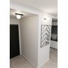 Lampa sufitowa  FIT 1 BLACK/OPAL 1124/1 EMIBIG