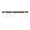 Lampa sufitowa  FIT 3 BLACK/OPAL 1124/3 EMIBIG