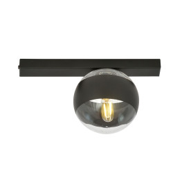 Lampa sufitowa  FIT 1 BLACK/STRIPE 1123/1 EMIBIG