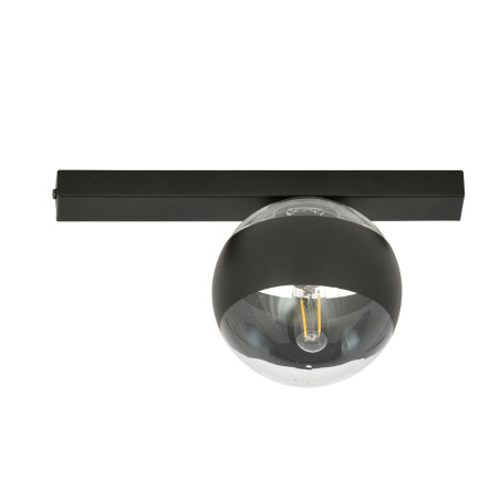 Lampa sufitowa  FIT 1 BLACK/STRIPE 1123/1 EMIBIG