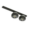 Lampa sufitowa  FIT 2 BLACK/STRIPE 1123/2 EMIBIG