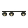 Lampa sufitowa  FIT 3 BLACK/STRIPE 1123/3 EMIBIG