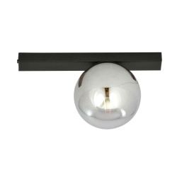 Lampa sufitowa  FIT 1 BLACK/GRAFIT 1122/1 EMIBIG
