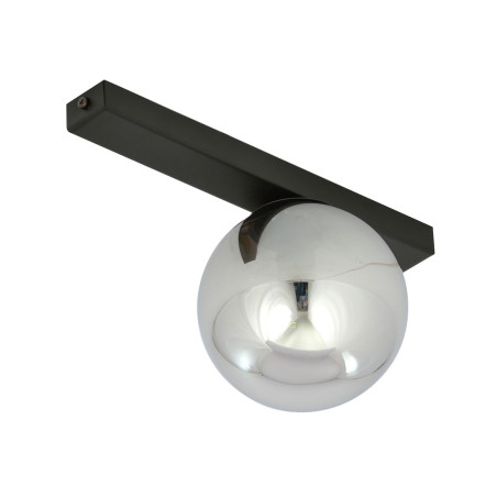 Lampa sufitowa  FIT 1 BLACK/GRAFIT 1122/1 EMIBIG