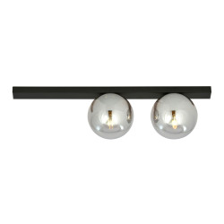 Lampa sufitowa  FIT 2 BLACK/GRAFIT 1122/2 EMIBIG