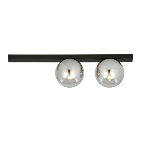 Lampa sufitowa  FIT 2 BLACK/GRAFIT 1122/2 EMIBIG