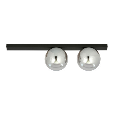 Lampa sufitowa  FIT 2 BLACK/GRAFIT 1122/2 EMIBIG