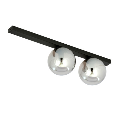 Lampa sufitowa  FIT 2 BLACK/GRAFIT 1122/2 EMIBIG