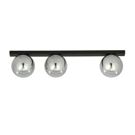 Lampa sufitowa  FIT 3 BLACK/GRAFIT 1122/3 EMIBIG