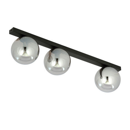 Lampa sufitowa  FIT 3 BLACK/GRAFIT 1122/3 EMIBIG