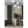 Lampa sufitowa  BRENDI 4 BL TRANSPARENT 831/4 EMIBIG