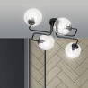 Lampa sufitowa  BRENDI 4 BL TRANSPARENT 831/4 EMIBIG