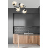 Lampa sufitowa  BRENDI 4 BL MIODOWY 833/4 EMIBIG