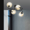 Lampa sufitowa  BRENDI 4 BL MIODOWY 833/4 EMIBIG