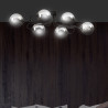 Lampa sufitowa  BRENDI 6A BL GRAFIT 832/6A EMIBIG