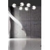 Lampa sufitowa  BRENDI 6A BL TRANSPARENT 831/6A EMIBIG