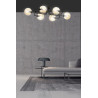 Lampa sufitowa  BRENDI 6A BL MIODOWY 833/6A EMIBIG