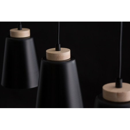 Lampa sufitowa  ATLAS 3 BLACK 725/3 EMIBIG