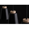 Lampa sufitowa  ATLAS 3 BLACK 725/3 EMIBIG