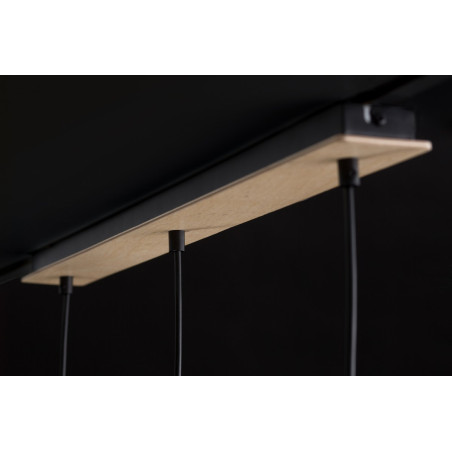 Lampa sufitowa  ATLAS 3 BLACK 725/3 EMIBIG