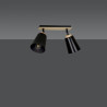 Lampa sufitowa  ATLAS 2 BLACK 725/2 EMIBIG