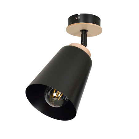 Lampa sufitowa  ATLAS 1 BLACK 725/1 EMIBIG