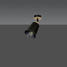 Lampa sufitowa  ATLAS 1 BLACK 725/1 EMIBIG