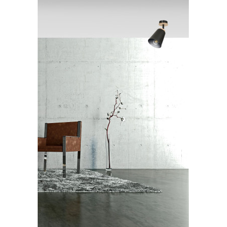Lampa sufitowa  ATLAS 1 BLACK 725/1 EMIBIG