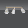 Lampa sufitowa  ATLAS 3 WHITE 724/3 EMIBIG