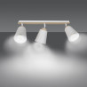 Lampa sufitowa  ATLAS 3 WHITE 724/3 EMIBIG