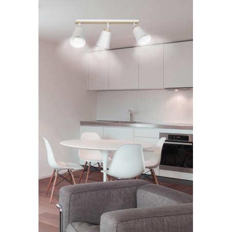Lampa sufitowa  ATLAS 3 WHITE 724/3 EMIBIG